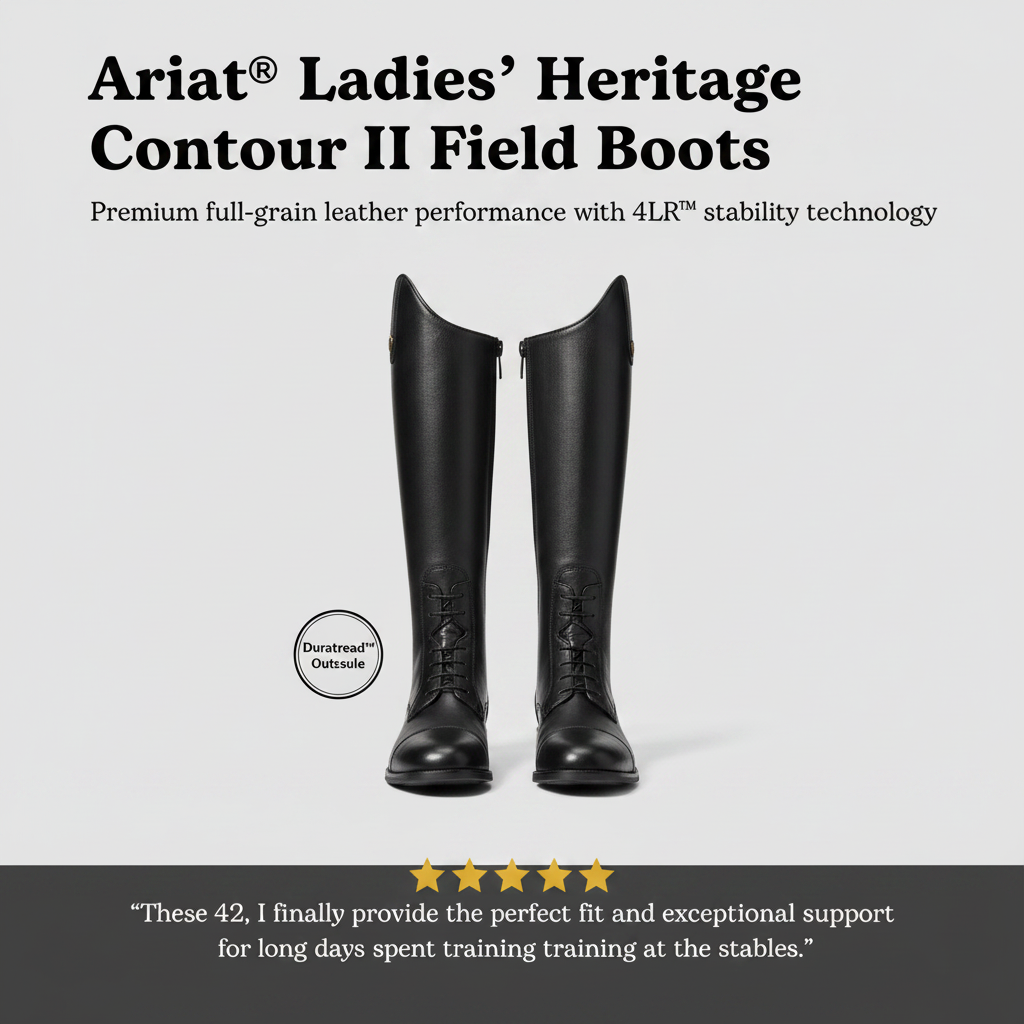 Ariat® Ladies' Heritage Contour II Field Boots