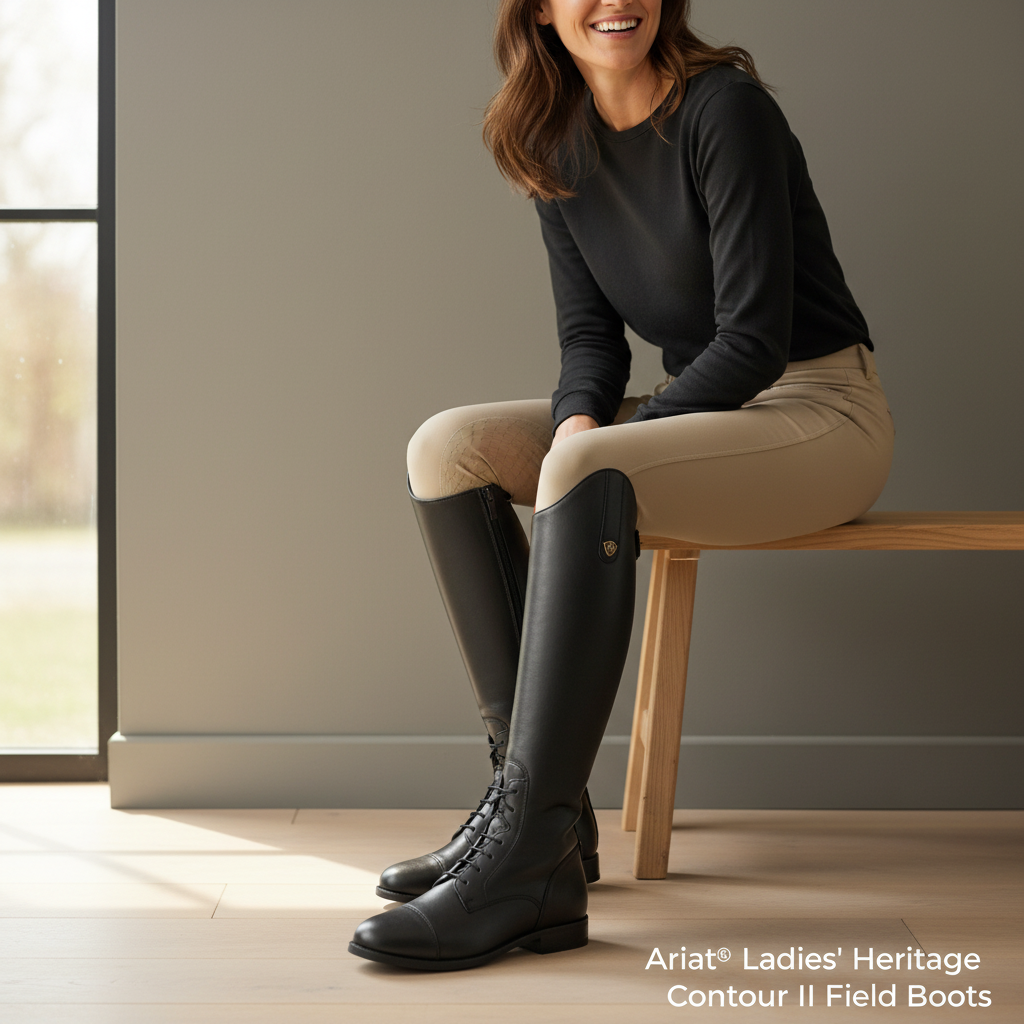 Ariat® Ladies' Heritage Contour II Field Boots